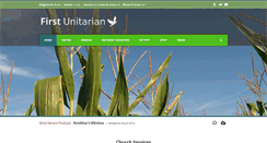 Desktop Screenshot of firstunitarian-hobart.org